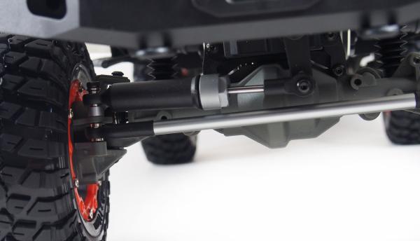 Amewi AMXRock RCX10B Scale Crawler Pick-Up 1:10 RTR grau RC Spielzeug RC Auto