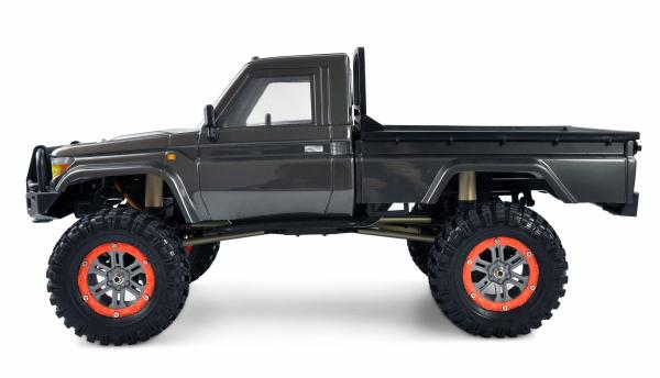 Amewi AMXRock RCX10P Scale Crawler Pick-up 1:10 RTR grau RC Spielzeug RC Auto