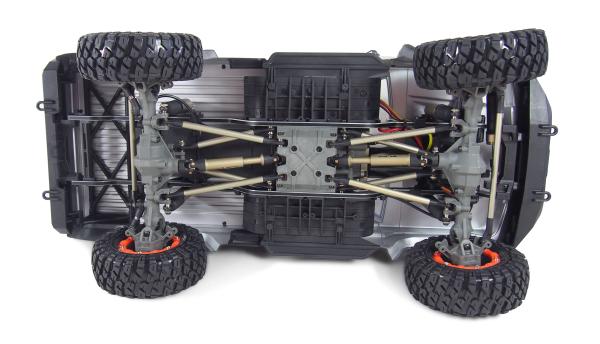Amewi AMXRock RCX10P Scale Crawler Pick-up 1:10 RTR grau RC Spielzeug RC Auto