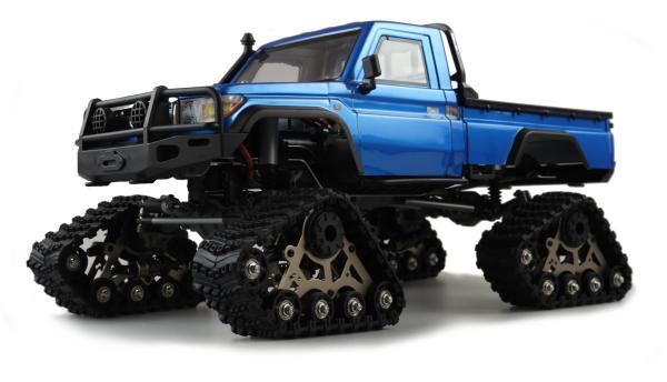 Amewi AMXRock RCX10TB Scale Crawler Pick-up 1:10 RTR blau RC Spielzeug RC Auto