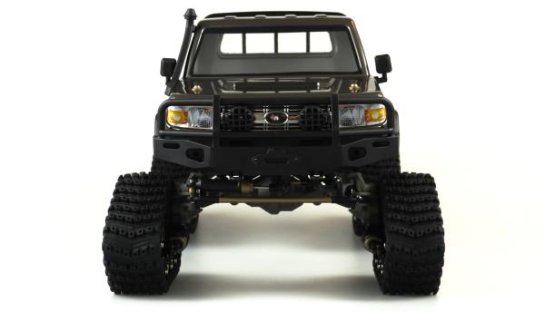 Amewi AMXRock RCX10TP Scale Crawler Pick-up 1:10 RTR grau RC Spielzeug RC Auto