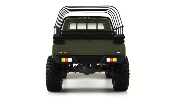 Amewi AMXRock RCX10PS Scale Crawler Pick-up 1:10 RTR mattgrün RC Spielzeug RC Auto