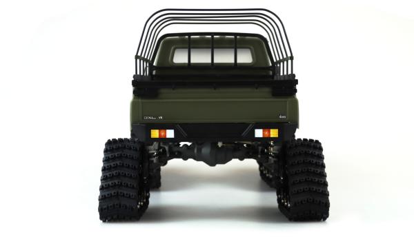 Amewi AMXRock RCX10PTS Scale Crawler Pick-up 1:10 RTR mattgrün RC Spielzeug RC Auto
