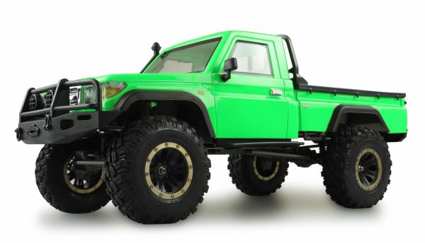 Amewi AMXRock RCX8B Scale Crawler Pick-up 1:8 RTR grün RC Spielzeug RC Auto