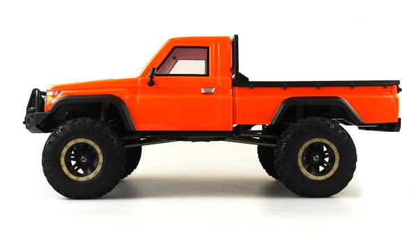 Amewi AMXRock RCX8P Scale Crawler Pick-up 1:8 RTR orange RC Spielzeug RC Auto