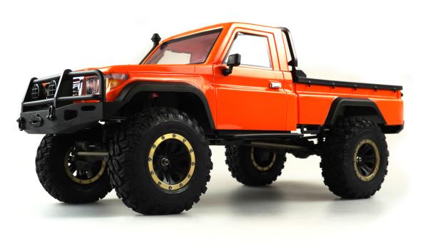 Amewi AMXRock RCX8P Scale Crawler Pick-up 1:8 RTR orange RC Spielzeug RC Auto
