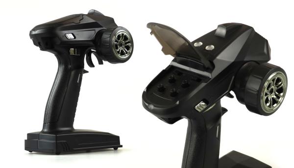 Amewi AMXRock RCX8P Scale Crawler Pick-up 1:8 RTR blau RC Spielzeug RC Auto