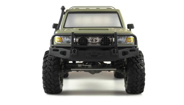 Amewi AMXRock RCX8BS Scale Crawler Pick-Up 1:8 RTR mattgrün RC Spielzeug RC Auto