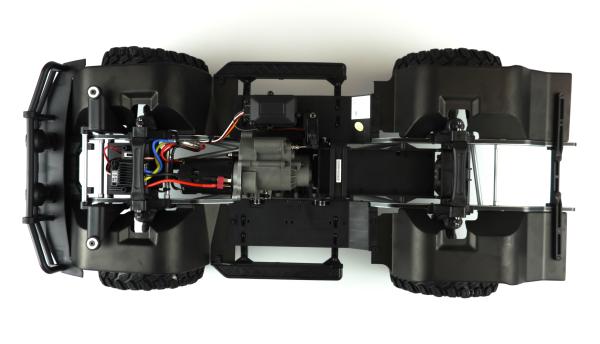 Amewi AMXRock RCX8BS Scale Crawler Pick-Up 1:8 RTR mattgrün RC Spielzeug RC Auto