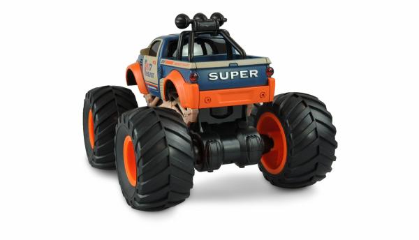Amewi Big Buster Monstertruck 1:18 RTR orange/blau RC Spielzeug RC Auto