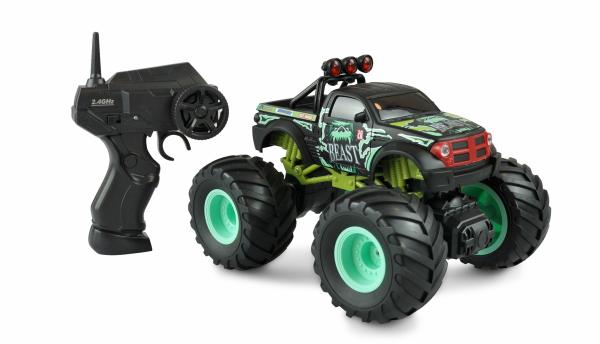 Amewi Big Buster Monstertruck 1:18 RTR grün RC Spielzeug RC Auto