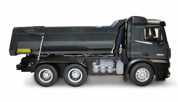 Amewi Mercedes-Benz Arocs LKW Kipper PRO Metall V2 RTR grau RC Spielzeug RC Auto