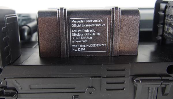 Amewi Mercedes-Benz Arocs LKW Kipper PRO Metall V2 RTR grau RC Spielzeug RC Auto
