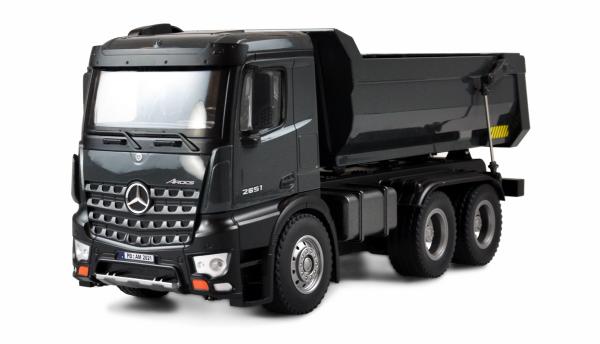 Amewi Mercedes-Benz Arocs LKW Kipper PRO Metall V2 RTR grau RC Spielzeug RC Auto