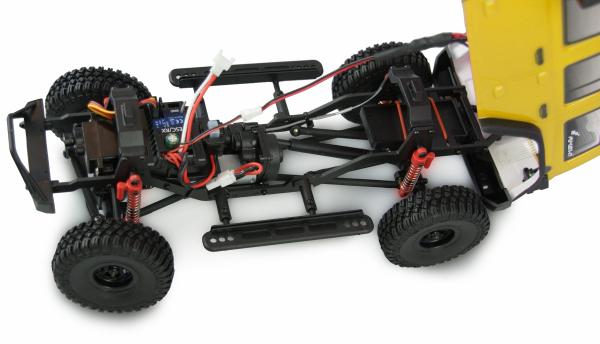 Amewi AMXRock AM18 Kratos Scale Crawler 1:18 RTR gelb RC Spielzeug RC Auto