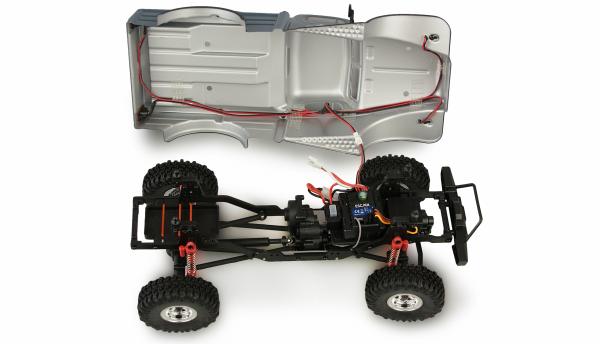 Amewi AMXRock AM18 Harvest Scale Crawler 1:18 RTR grau RC Spielzeug RC Auto