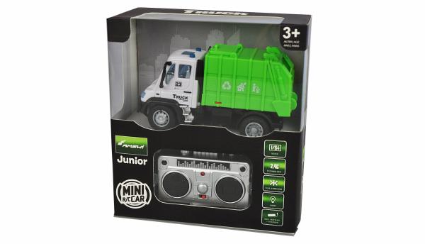 Amewi Mini Truck Müllabfuhr 1:64 RTR grün RC Fahrzeuge