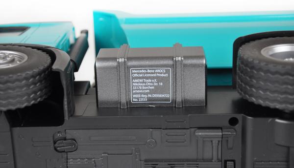 Amewi Mercedes-Benz Arocs LKW Kipper PRO Metall V2 1:14 RTR petrol RC Auto