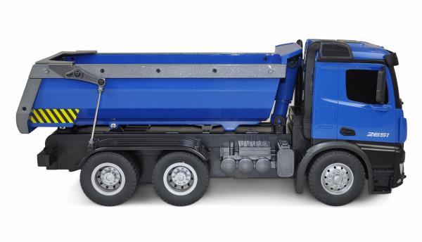 Amewi Mercedes-Benz Arocs Lizenz LKW Kipper RTR blau RC Spielzeug RC Auto