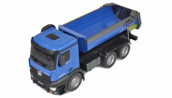 Amewi Mercedes-Benz Arocs Lizenz LKW Kipper RTR blau RC Spielzeug RC Auto