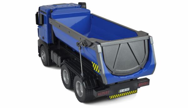 Amewi Mercedes-Benz Arocs Lizenz LKW Kipper RTR blau RC Spielzeug RC Auto