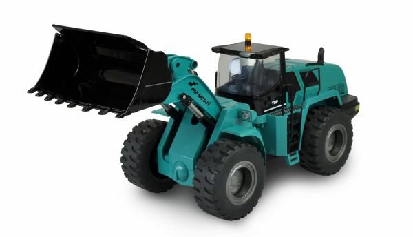 Amewi Radlader G485E SE Teilmetall 10-Kanal 1:14 RTR petrol RC Spielzeug RC Auto