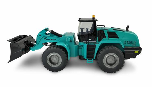 Amewi Radlader G485E SE Teilmetall 10-Kanal 1:14 RTR petrol RC Spielzeug RC Auto
