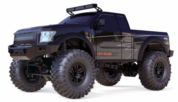 Amewi Dirt Climbing PickUp Crawler 4WD 1:10 RTR schwarz RC Spielzeug RC Auto