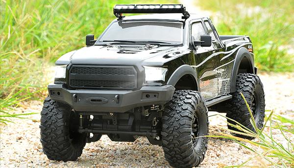 Amewi Dirt Climbing PickUp Crawler 4WD 1:10 RTR schwarz RC Spielzeug RC Auto