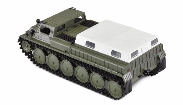 Amewi Gepanzertes Kettenfahrzeug 1:16 RTR olivgrün/weiß RC Spielzeug RC Auto