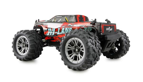Amewi M-Land Monstertruck 48km/h 4WD 1:16 RTR rot RC Spielzeug RC Auto