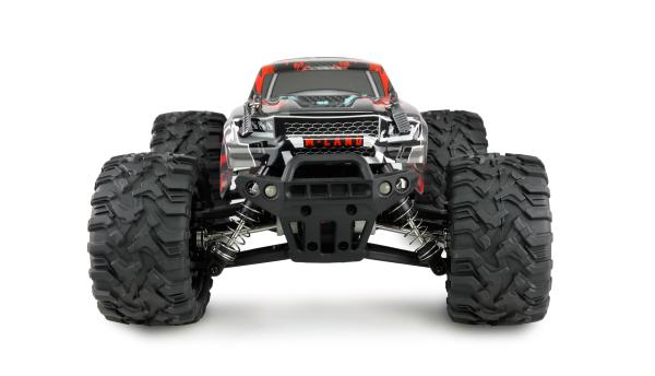 Amewi M-Land Monstertruck 48km/h 4WD 1:16 RTR rot RC Spielzeug RC Auto