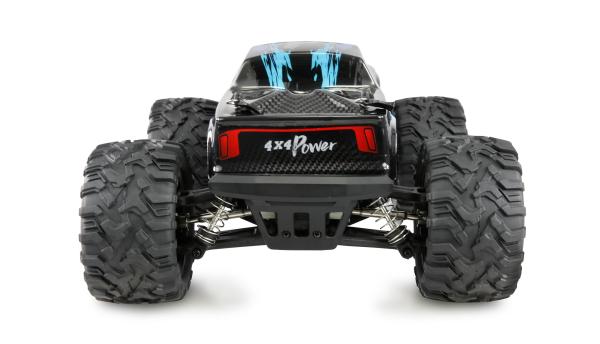 Amewi M-Land Monstertruck 48km/h 4WD 1:16 RTR blau RC Spielzeug RC Auto