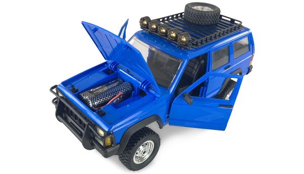 Amewi JC-X12 Scale Geländewagen 1:12 RTR blau RC Spielzeug RC Auto