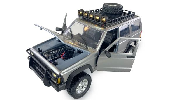 Amewi JC-X12 Scale Geländewagen 1:12 RTR silber RC Spielzeug RC Auto