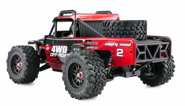 Amewi Hyper GO Desert Buggy brushless 4WD 1:14 RTR schwarz/rot RC Spielzeug RC Auto