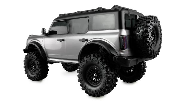 Amewi AMXRock Caballo Crawler 4WD 1:10 ARTR grau-metallic RC Spielzeug RC Auto