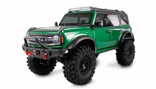 Amewi AMXRock Caballo Crawler 4WD 1:10 ARTR grün-metallic RC Spielzeug RC Auto