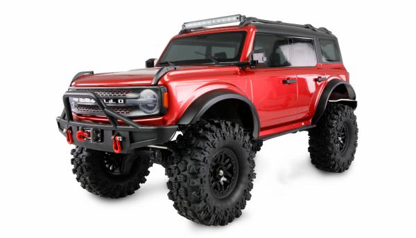 Amewi AMXRock Caballo Crawler 4WD 1:10 ARTR rot-metallic RC Spielzeug RC Auto