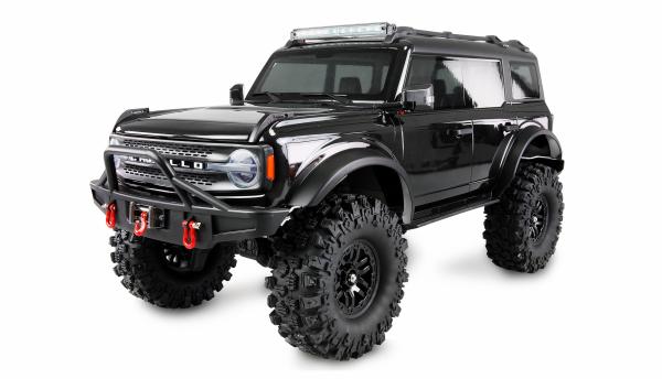 Amewi AMXRock Caballo Crawler 4WD 1:10 ARTR schwarz-metallic RC Spielzeug RC Auto