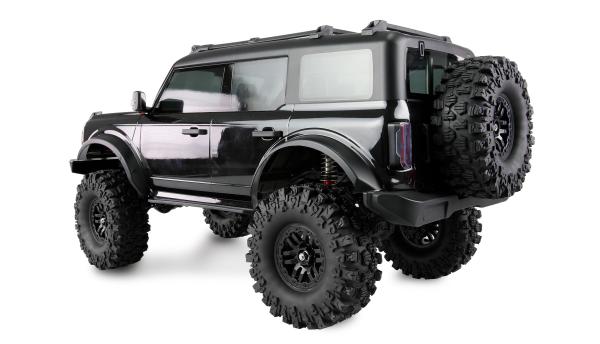 Amewi AMXRock Caballo Crawler 4WD 1:10 ARTR schwarz-metallic RC Spielzeug RC Auto