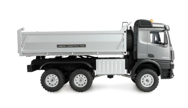 Amewi Mercedes-Benz Arocs Kipper 6x6 1:14 RTR anthrazit RC Spielzeug RC Auto