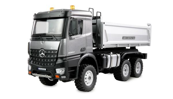 Amewi Mercedes-Benz Arocs Kipper 6x6 1:14 RTR anthrazit RC Spielzeug RC Auto