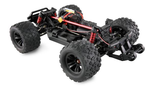 Amewi Hyper Go MTX10 Monstertruck Brushless 1:10 ARTR schwarz/blau RC Spielzeug RC Auto