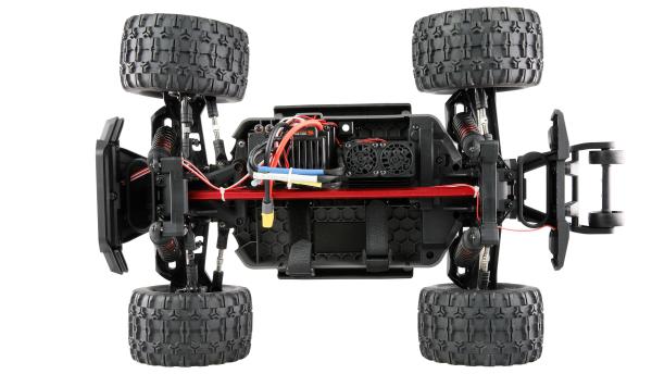 Amewi Hyper Go MTX10 Monstertruck Brushless 1:10 ARTR schwarz/blau RC Spielzeug RC Auto