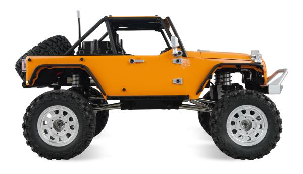 Amewi Hyper Go SC+ Scale Crawler brushless FOC 1:12 RTR gelb RC Spielzeug RC Auto