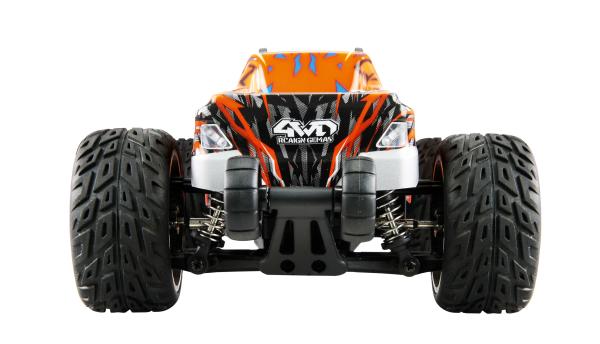 Amewi MAX20 Monstertruck Brushed 4WD 1:20 RTR blau/orange RC Spielzeug RC Auto