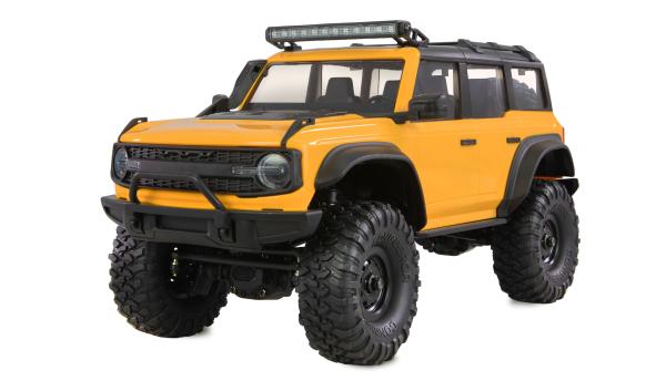 Amewi AMXRock Mini-Caballo Scale Crawler 4WD 1:16 RTR gelb RC Spielzeug RC Auto