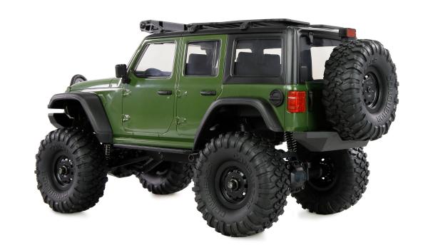 Amewi AMXRock Mini-Crosstrail Scale Crawler 4WD 1:16 RTR grün RC Spielzeug RC Auto