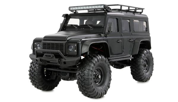 Amewi AMXRock Mini-D90 Scale Crawler 4WD 1:16 RTR schwarz RC Spielzeug RC Auto